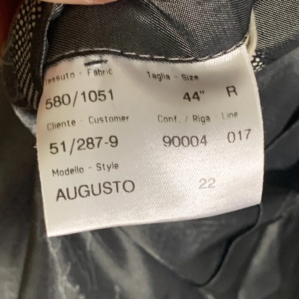 Brioni Augusto Sport Coat Mens 44R Gray Wool Blazer Saks Fifth Avenue Italy